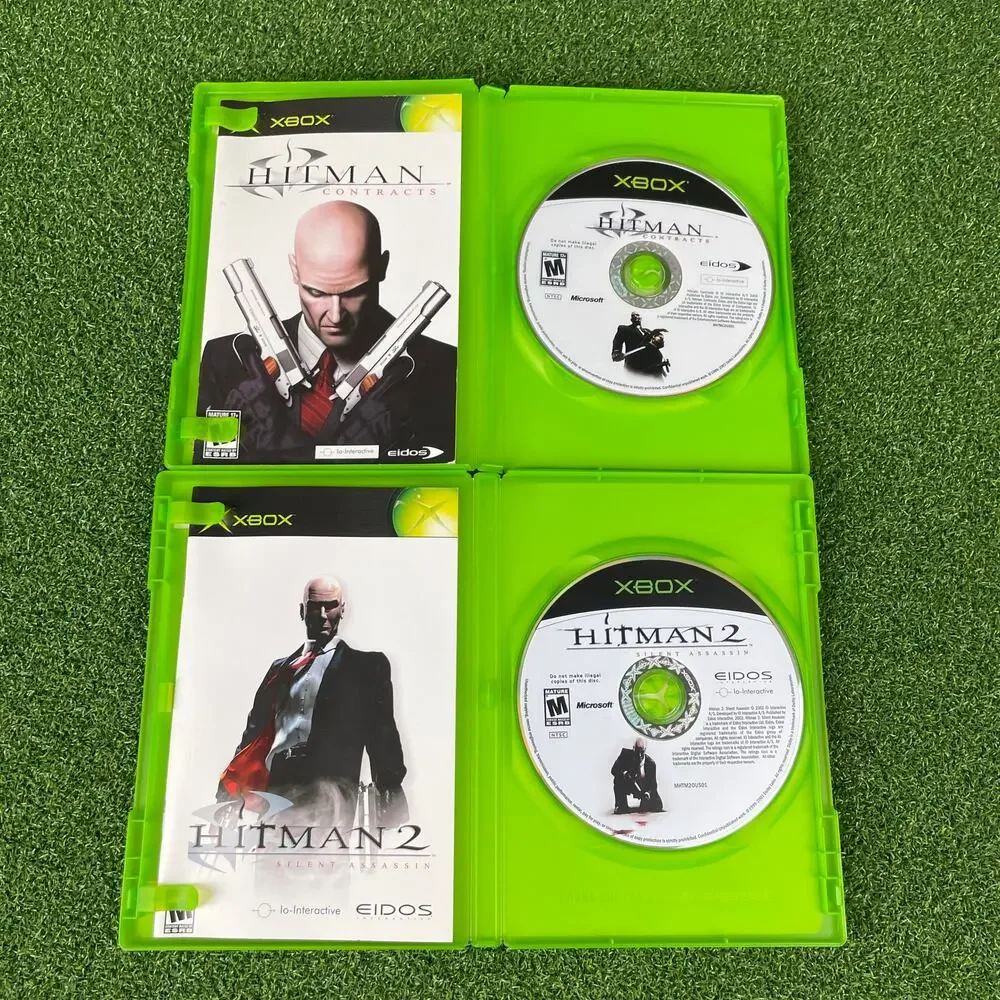Hitman: Contracts and Hitman 2: Silent Assassin Microsoft Xbox